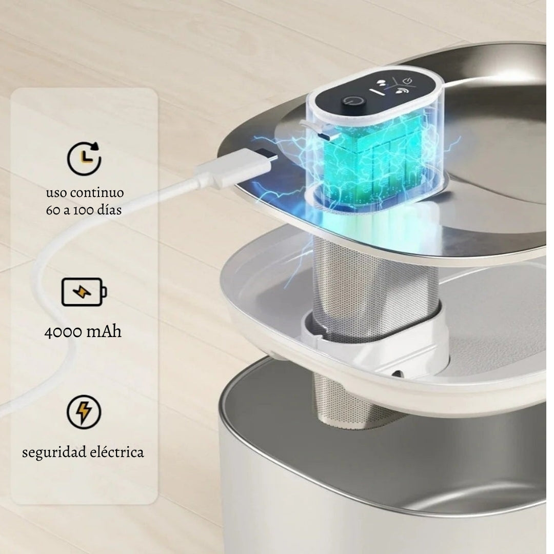 FuenteClara – La fuente silenciosa que anima a tu gato a beber más